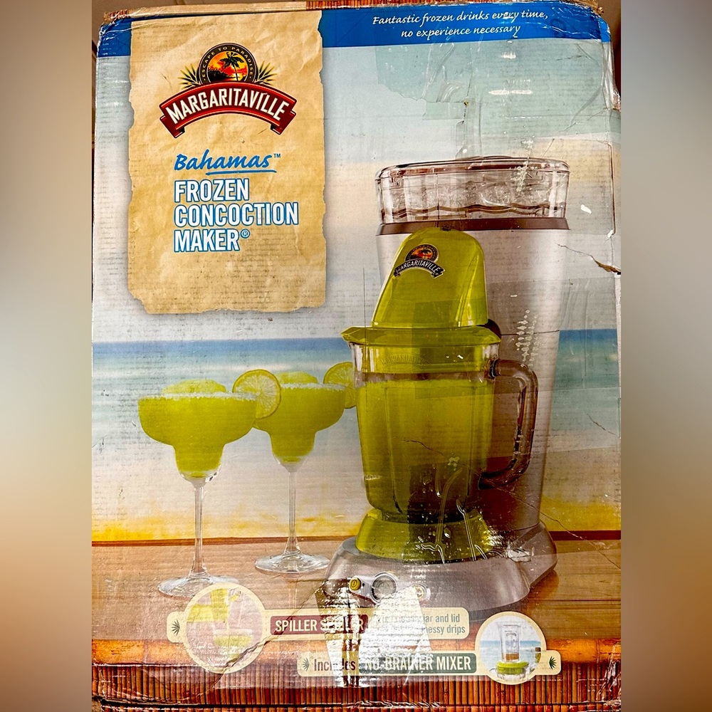 Margaritaville Bahamas Frozen Concoction Maker & No-Brainer Mixer